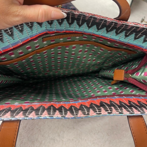 Stella & Dot Raffia Tote/beach Bag - Picture 5 of 5